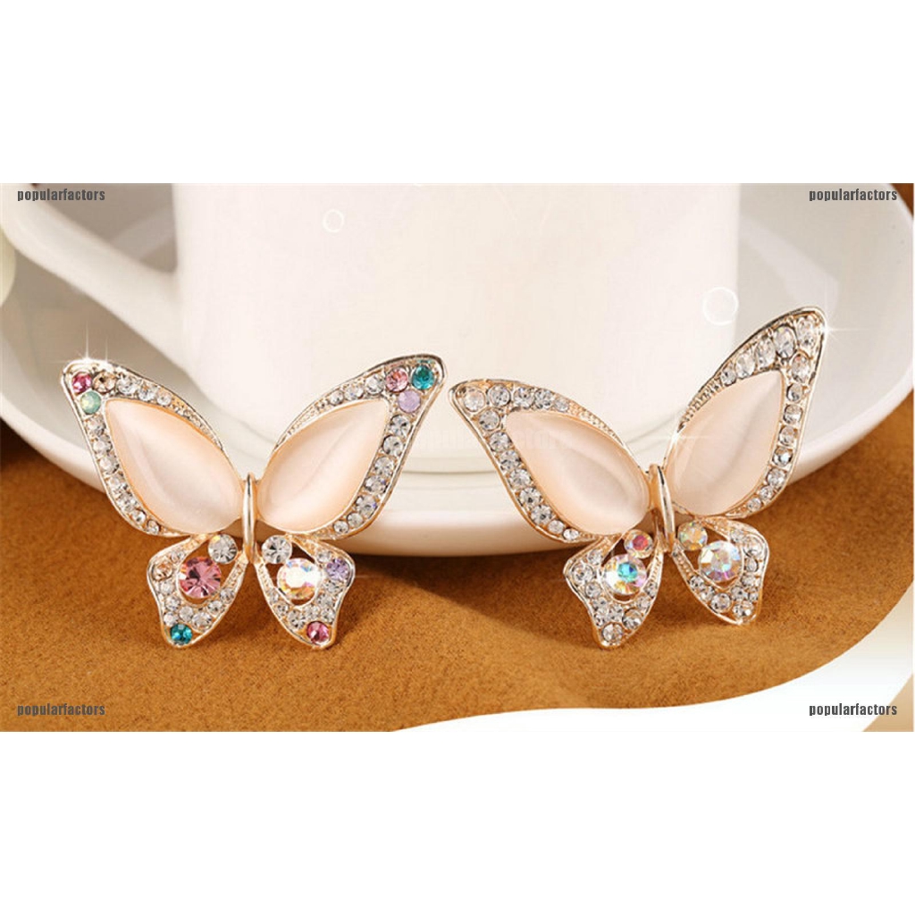 Ghim Cài Áo Hình Bướm Đính Đá Thời Trang