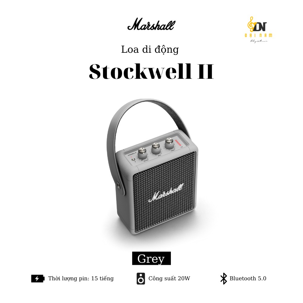 Loa Bluetooth Marshall Stockwell II Nhập Khẩu