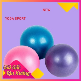 Bóng tập Gym/Yoga Cỡ nhỏ 25cm hỗ trợ tập luyện có nhiều màu