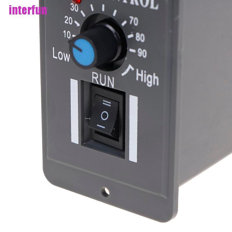 [Interfun1] 12V 24V 36V 48V Pwm Dc Motor Speed Controller Reversible Switch 6A Regulator [Fun]