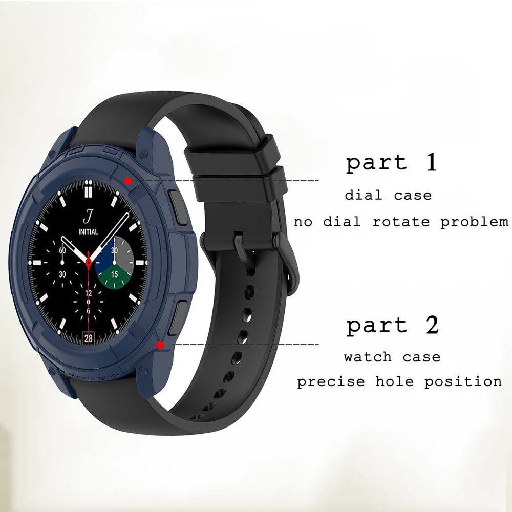 Ốp Bảo Vệ Bằng TPU Chống Rơi 42mm 46mm Cho Đồng Hồ Thông Minh Samsung Galaxy Watch 4