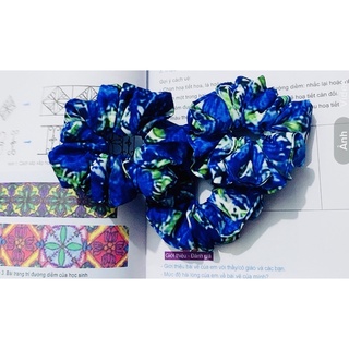 Buộc tóc Scrunchie Handmade vải