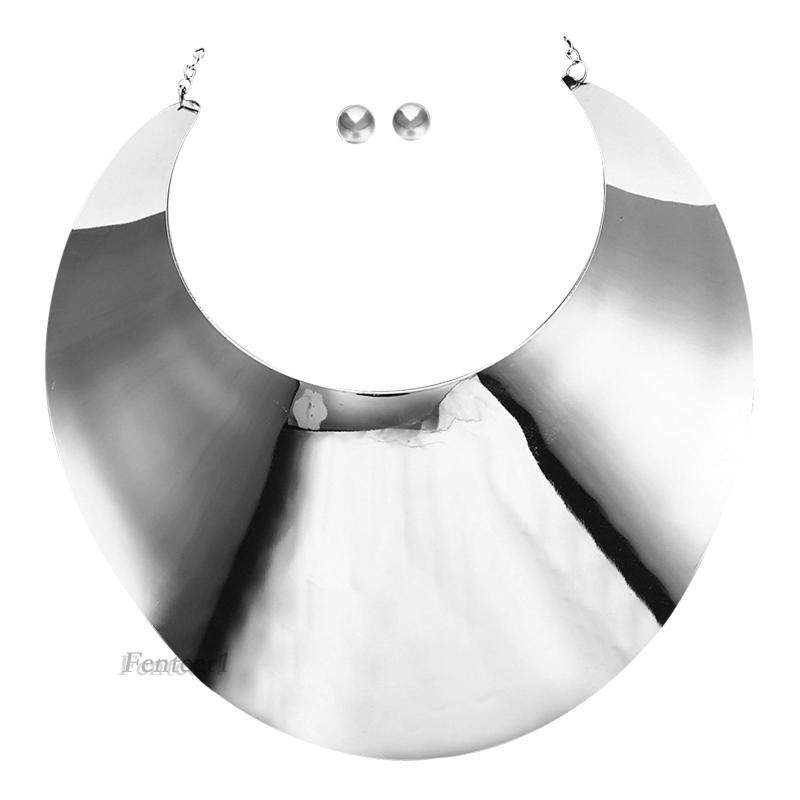 [Fenteer1] Set Vòng Cổ Choker Bản Lớn Châu Phi Phong Cách Halloween Cho Nữ