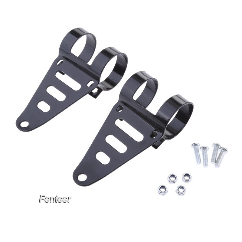 Giá Đỡ Đèn Pha 41-43mm Cho Xe Mô Tô Cafe Racer