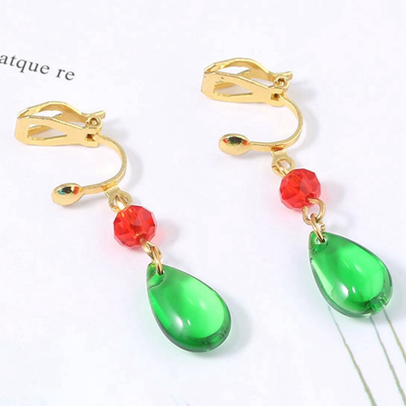 Bông Tai Hình Giọt Nước Hoá Trang Howl