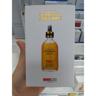 SERUM CHĂM SÓC DA Serum Australia 24k Pure Gold Ampoule 100ml