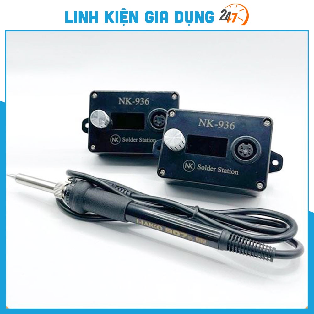 Trạm hàn Nk 936 Phiên Bản Thay Thế Trạm Hàn C11, Trạm hàn thiếc, Tặng kèm cảm biến rung bảo hành 1 năm