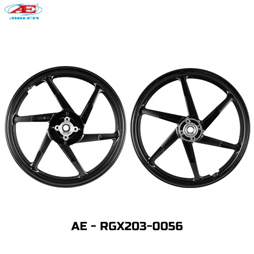 Mâm đen satria (03) RG RGV RGX SUZUKI SPORT - SU XIPO - RG 110 - RGV 120 - SATRIA 2000- SATRIA 203- SATRIA 206