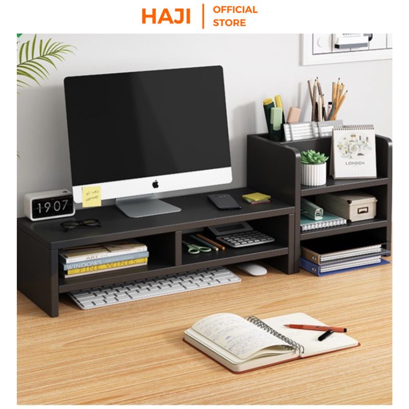 Kệ đỡ máy tính HAJI chống gù lưng khi làm việc 2 màu lựa chọn A184
