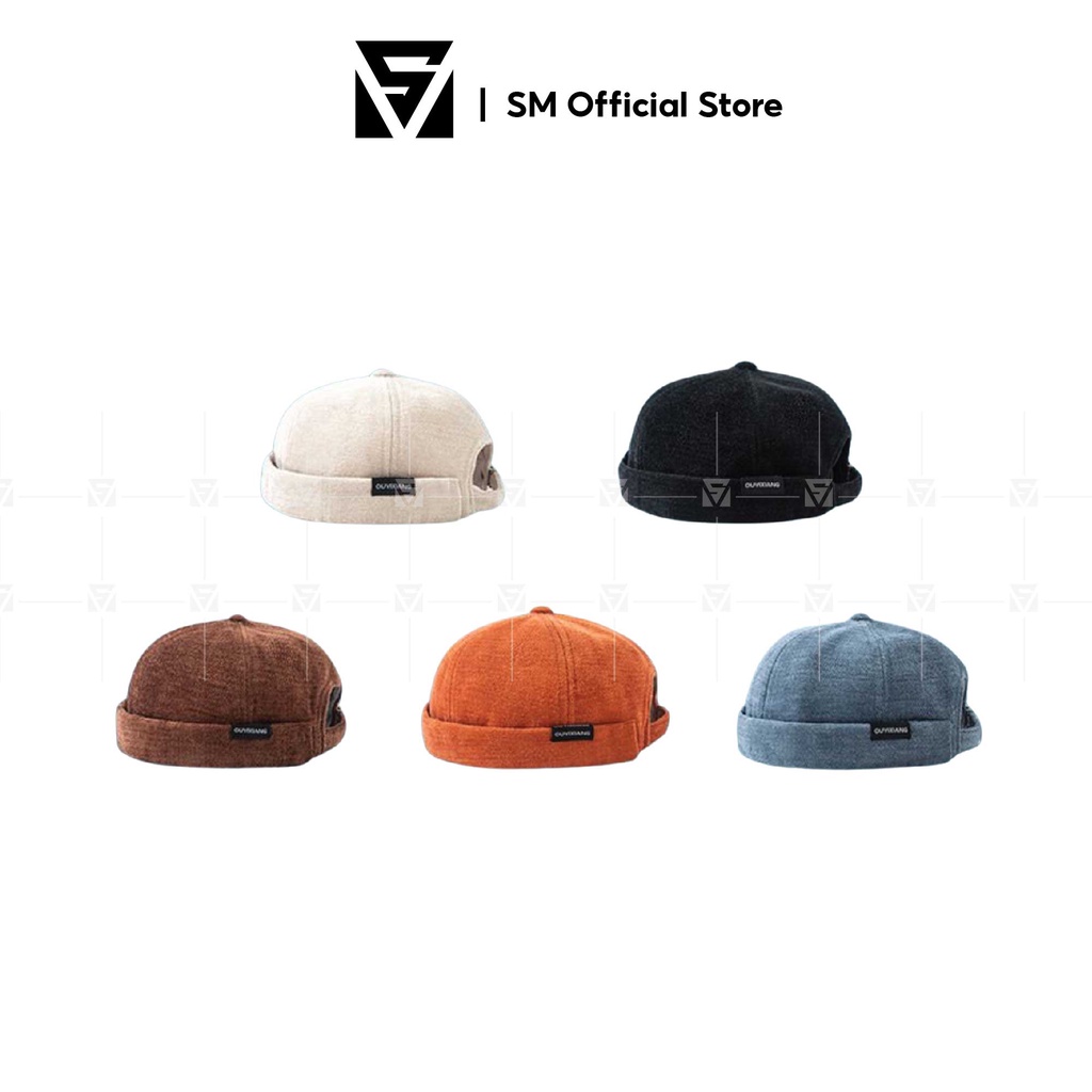 Mũ nón Miki kiểu thủy thủ không vành Miki hat mẫu len thêu chữ - Soulmate Store