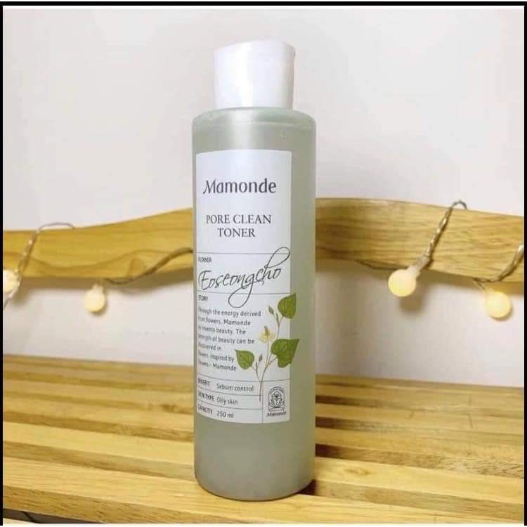 Nước Hoa Hồng Mamonde Pore Clean Toner (TONER DIẾP CÁ Mamode)