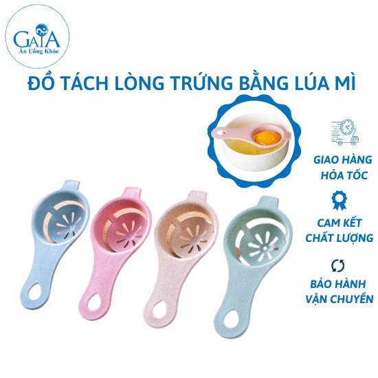 Đồ tách lòng trứng bằng lúa mì