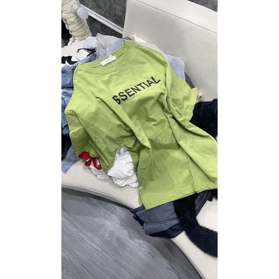 Áo phông chữ Monday sáng tươi cá tính fom rộng