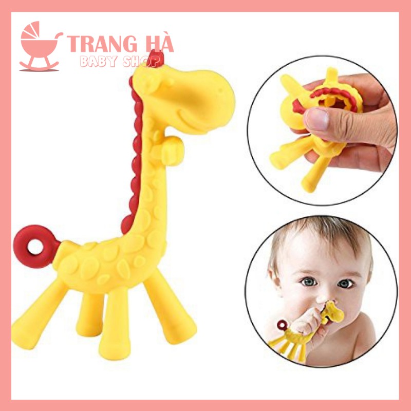 Siêu Khuyến Mại Gặm Nướu Hươu Cao Cổ Giraff Teether - Nhật Bản