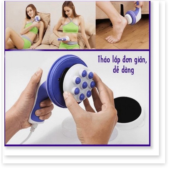 Máy Massage Cầm Tay Relax & Spin Tone 5 Đầu