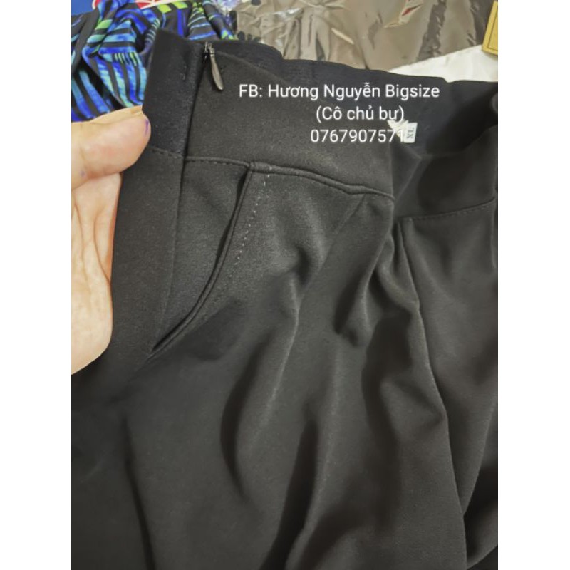 55-90kg [Ảnh thật] Bigsize QUẦN SUÔNG CHÂN DÀI THẦN THÁNH