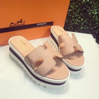Dép đế xuồng Hermes ảnh thật fullbox