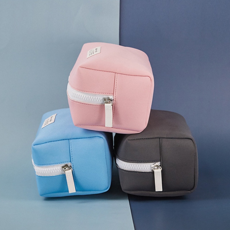 Túi Đựng Bút Chống Thấm Nước Sức Chứa Lớn Có Khóa Kéo Tiện Dụng Cho Học Sinh