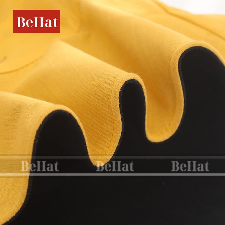 Nón Tai Bèo Nữ Vành Rộng Đủ Màu, Chất Vải Cotton Thoáng Mát, Có Kèm Dây [HOT TREND]