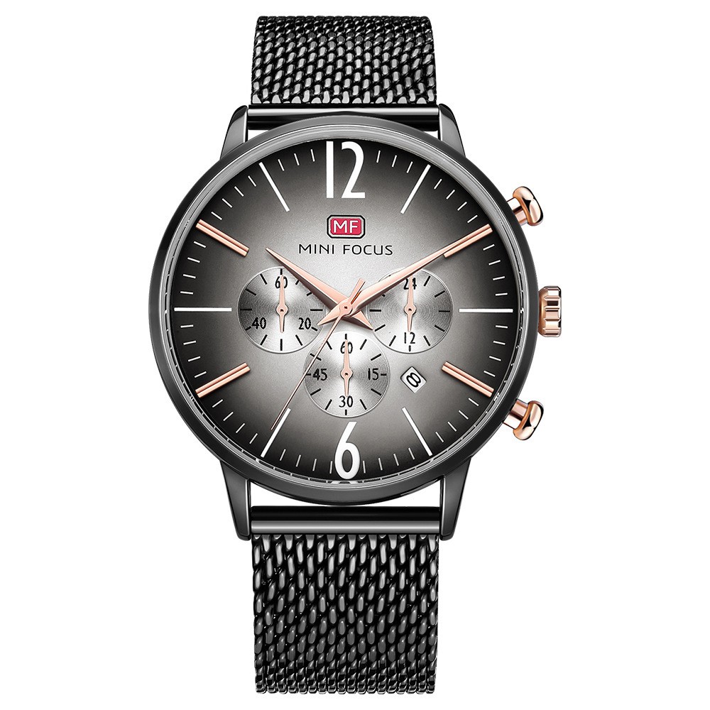 [Tặng vòng tay] Đồng hồ nam Mini Focus chính hãng MF0114G.07S Fullbox dây đeo hợp kim