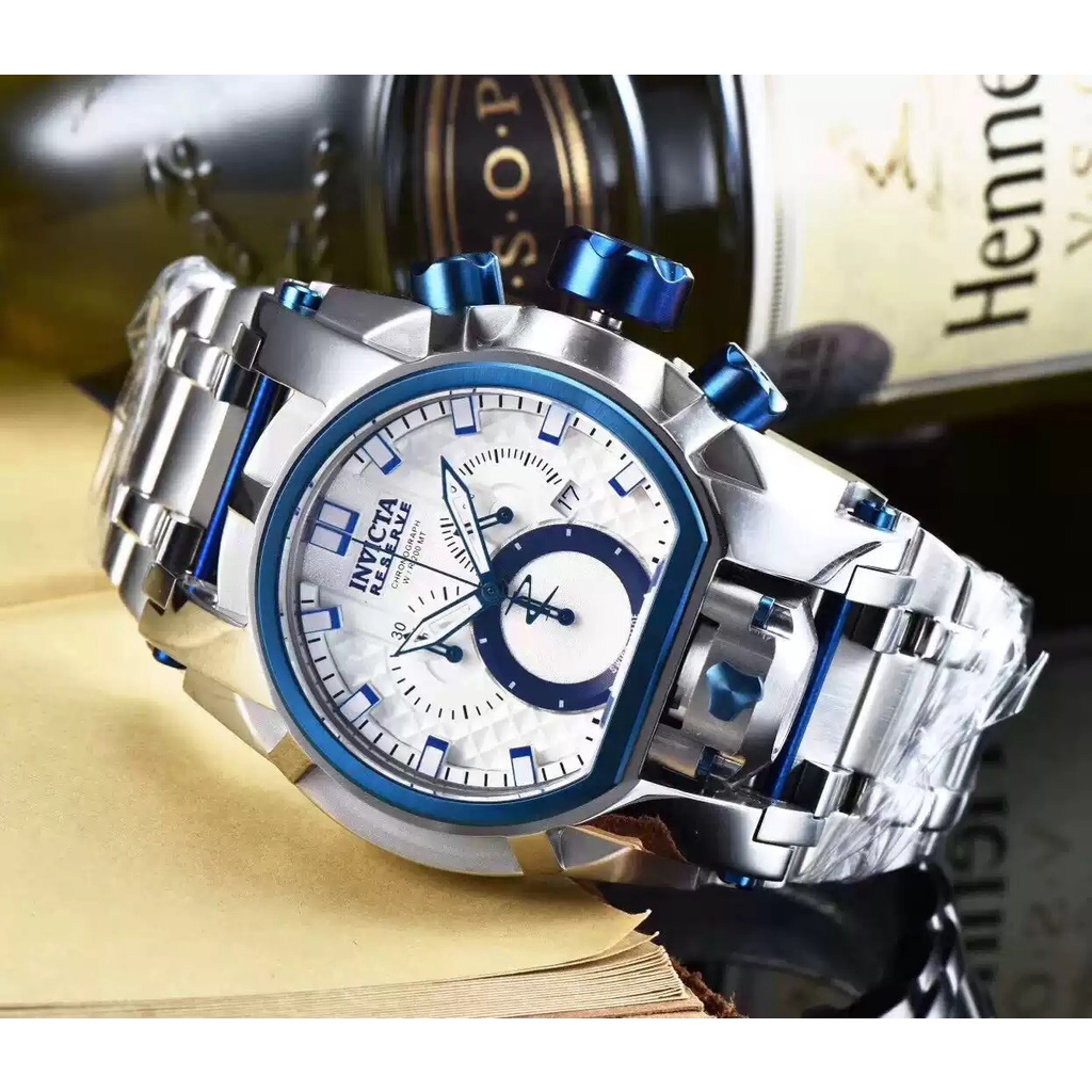 Đồng Hồ Nam Invicta Quartz - Pin 25207 - Dây Thép - Size 52mm