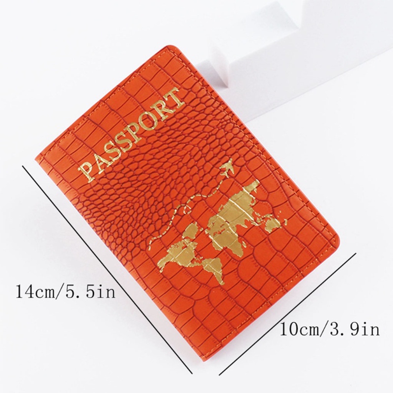 Bao Da PU Đựng Hộ Chiếu Và Thẻ Tín Dụng Phong Cách Vintage Ốp