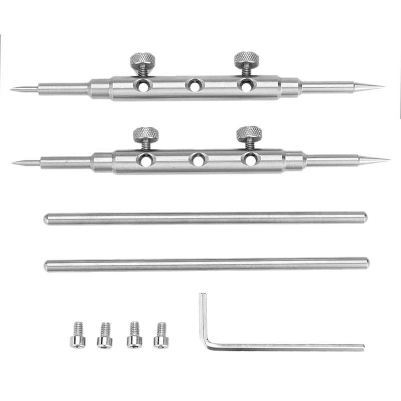 HSV*25-130MM Curved Tips Camera Lens Spanner Wrench Repair Opening Tool for DSLR Kit