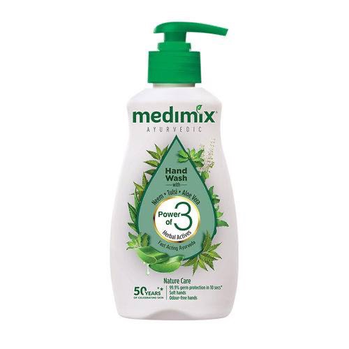 Nước rửa tay Medimix Neem, Hương Nhu Tía, Lô Hội 190ml