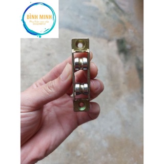 Bánh xe lùa cửa nhựa lõi thép