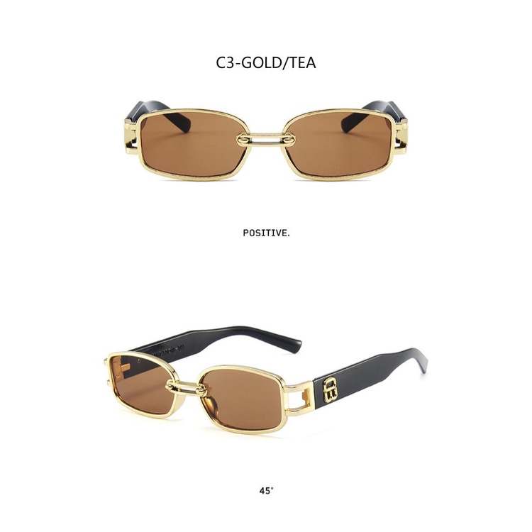 Kính mát gọng nhỏ phong cách thời trang sành điệu cho nam và nữ