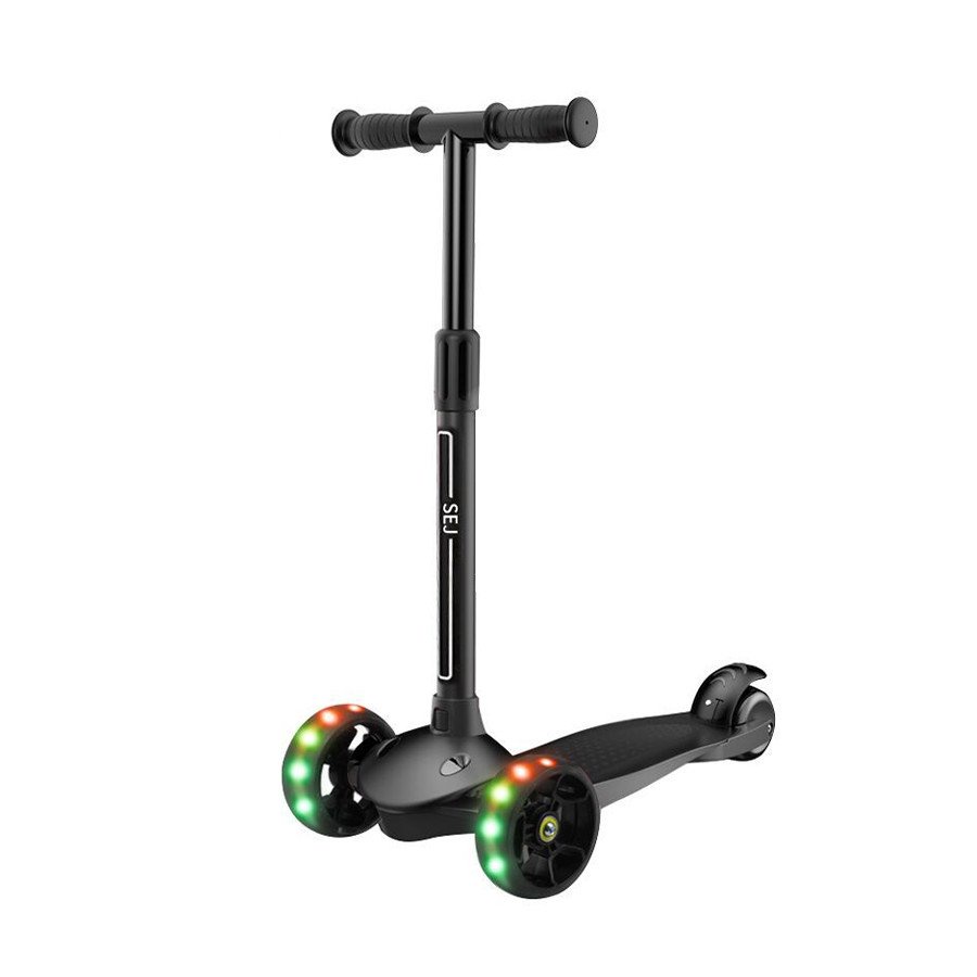 Xe scooter cho bé bánh phát sáng, chất liệu an toàn chống trơn trượt, bảo hành 3 tháng