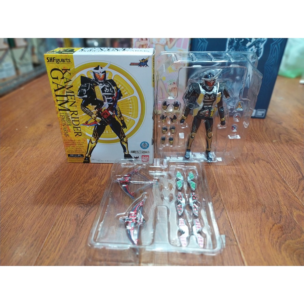 MÔ HÌNH CHÍNH HÃNG SHF KAMEN RIDER GAIM JIMBER LEMON ARMS