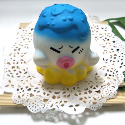 Squishy Lớn JUMBO Hình bạch tuộc phối màu Đồ Chơi Xốp Giảm Stress Hình mềm mịn dễ Thương đàn hồi Cho Bé