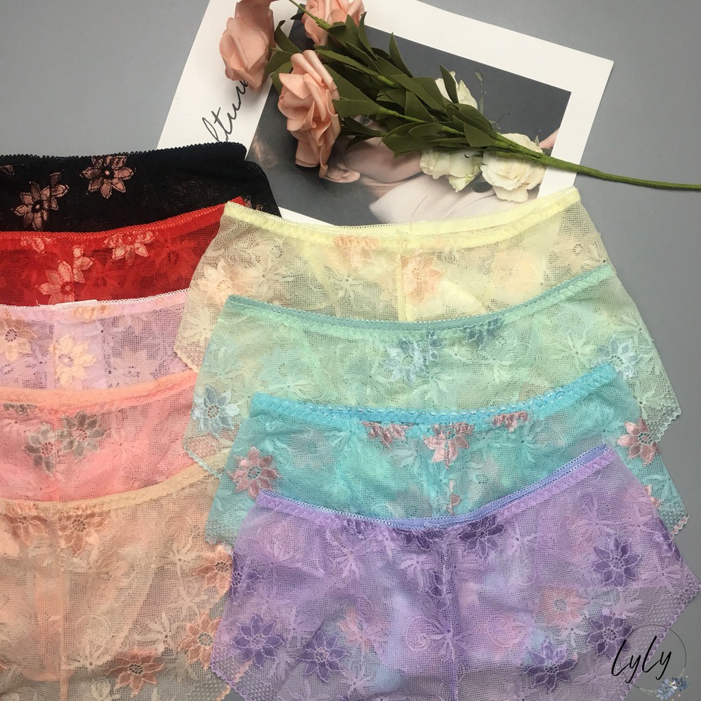 COMBO 10 Quần lót nữ ren hoa mềm mại sexy - QL089 | BigBuy360 - bigbuy360.vn