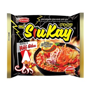 Mì Siukay vị hải sản/bò cay - Mì siêu cay