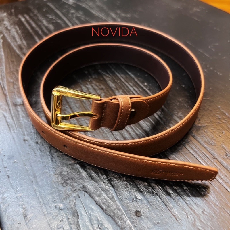 Dây Thắt Lưng Nữ Da Bò Cao Cấp, Dây Nịt Nữ Da Thật Chính Hãng Novida