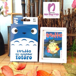 Bộ Bài Tây Totoro 52-54 Lá Dễ Thương