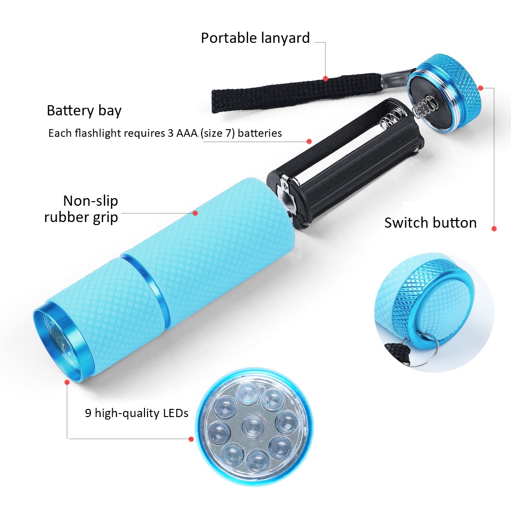 ⚡Vận Chuyển 24H⚡Đèn Pin LED Mini Đèn Làm Móng Kiểu Đèn Quang Trị Liệu Cầm Tay Nhanh Khô Đèn Làm Móng Đặc Biệt Máy Sấy Móng Dụng Cụ Nghệ Thuật Đèn UV