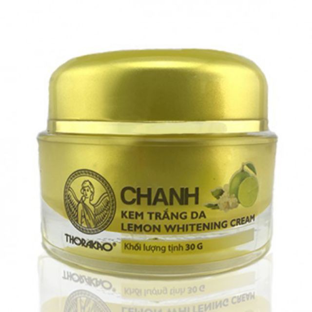 Kem Dưỡng Trắng Da Chanh Vitamin C Thorakao 30g dưỡng trắng da tự nhiên kiềm bóng nhờn và không bắt nắng