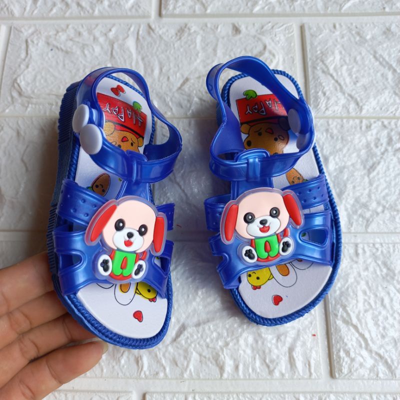 Dép quai hậu tập đi cho bé.Sandal bé trai bé gái từ 6 tháng đến 1.5 tuổi có kèn kêu chíp chíp
