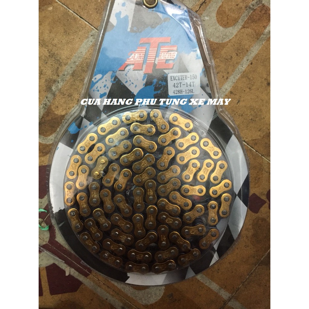 Bộ sên nhông dĩa ATE 9 li cho xe Exciter 150/ Honda Winner 150