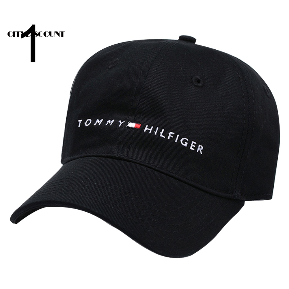 Mũ Lưỡi Trai Tommy Hilfiger Thêu Logo Thời Trang Unisex