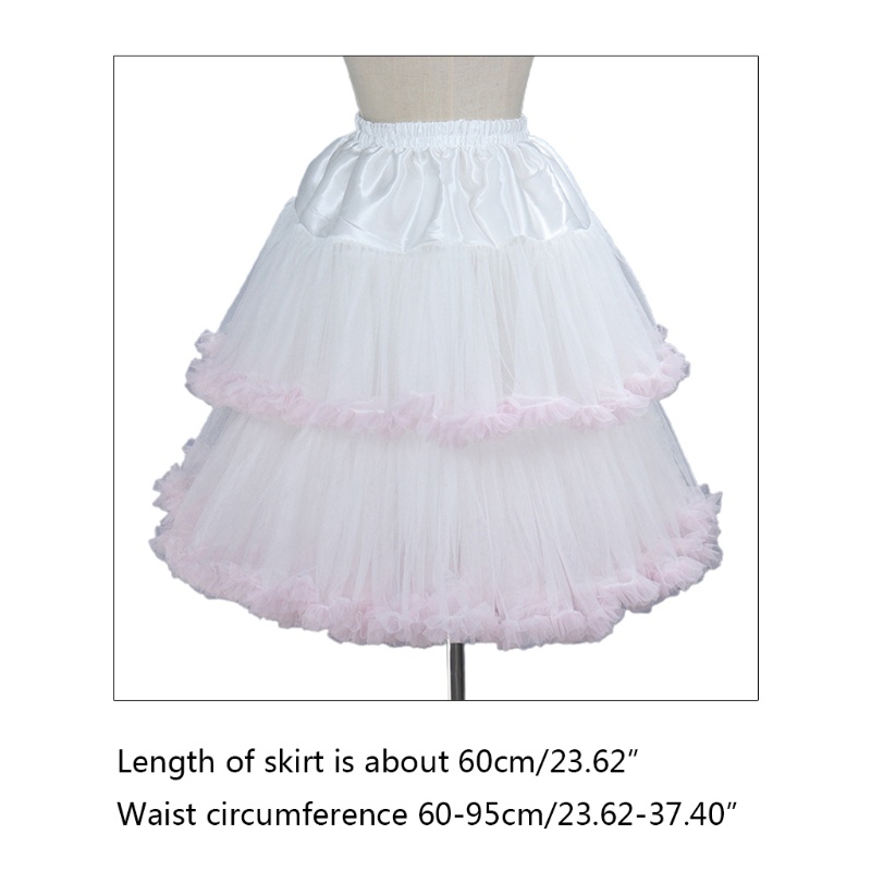 Chân Váy Voan Ngắn Hóa Trang Lolita Cổ Điển Dành Cho Nữ