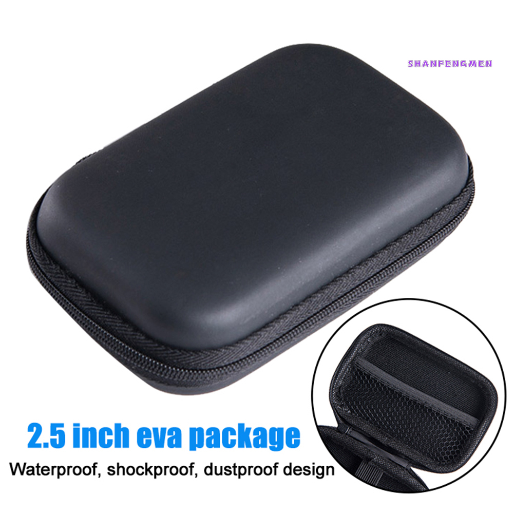 Túi Đựng Tai Nghe/Ổ Cứng Di Động Đa Năng Bằng eva 2.5 Inch
