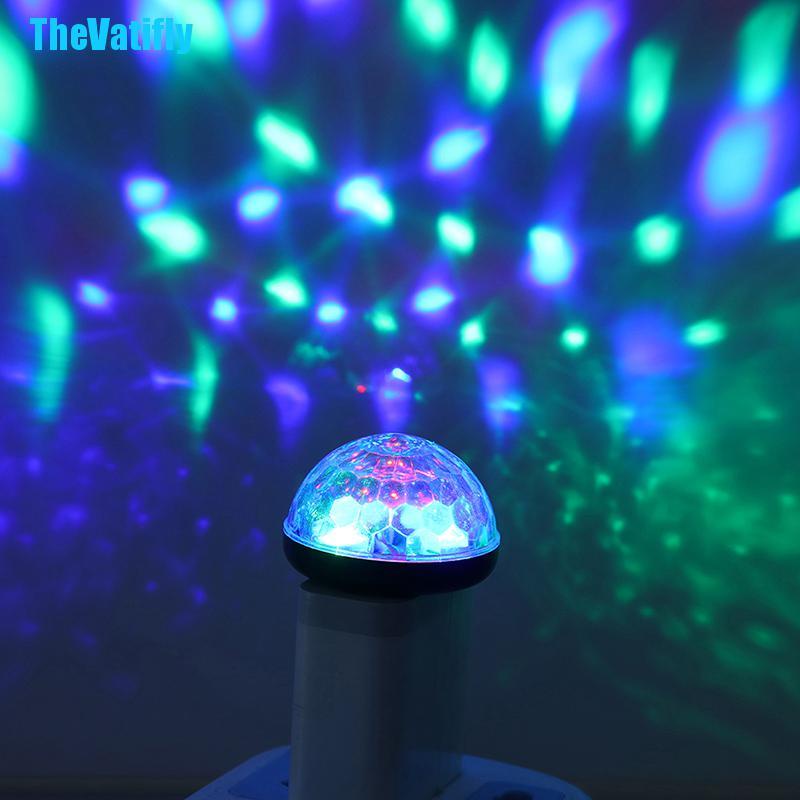 1 Đèn Led Rgb Mini Usb Nhiều Màu Sắc Trang Trí Nội Thất Xe Hơi