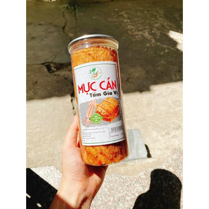 Khô Mực Cán Tẩm Gia Vị Cay 200g Hàng Loại 1 Thơm Ngon | BigBuy360 - bigbuy360.vn