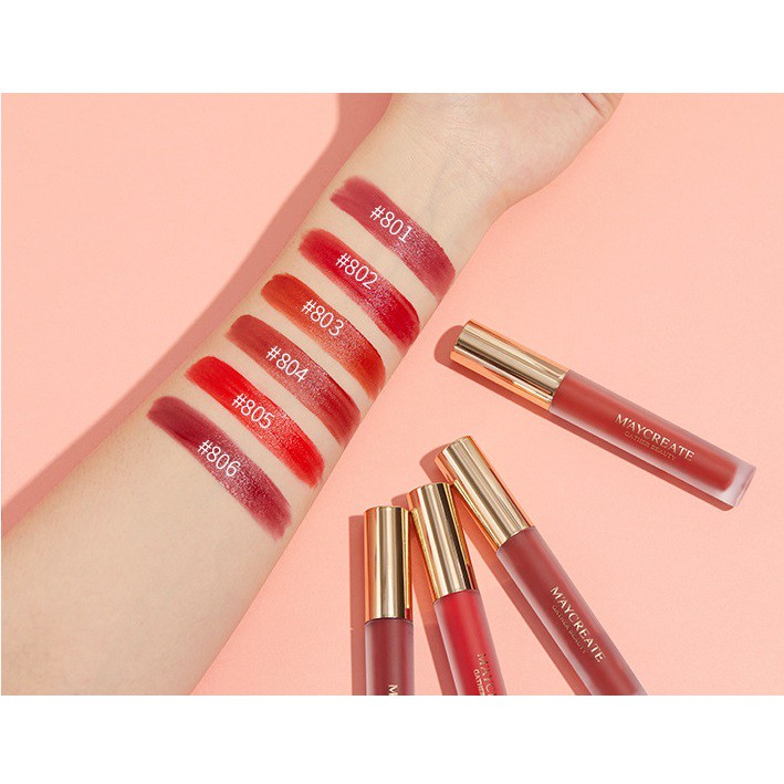 Son kem lì siêu lâu trôi Maycreate Lip Gloss | BigBuy360 - bigbuy360.vn