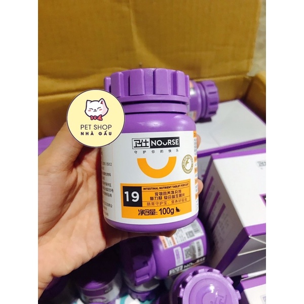 VITAMIN NOURSE BỔ SUNG VITAMIN CHO CHÓ MÈO SỐ 11,15,18,19,21,28,29