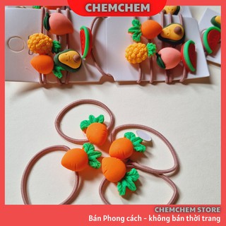 Dây buộc tóc hình trái cây dễ thương siêu xinh T10