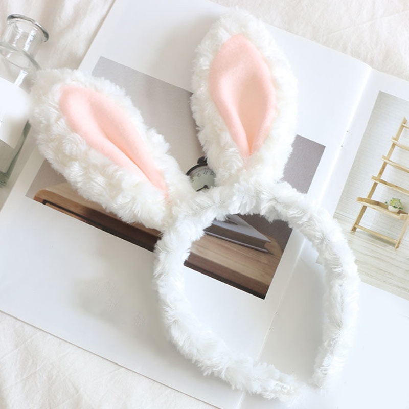 ✿ Băng Đô Tai Thỏ Phối Lông Dễ Thương